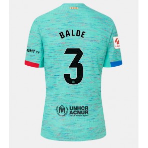 Barcelona Alejandro Balde #3 Tredje Tröja Kvinnor 2023-24 Kortärmad